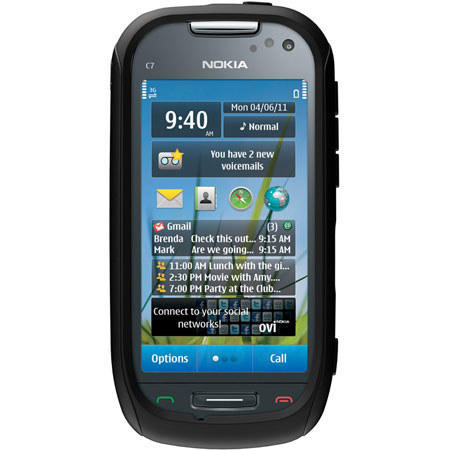 OtterBox Commuter Case for Nokia C7 - Black