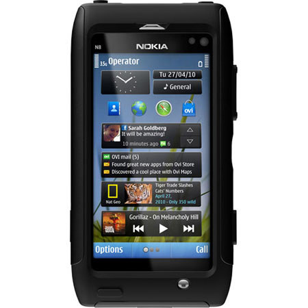 OtterBox Commuter Case for Nokia N8 - Black