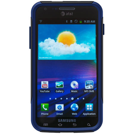 OtterBox Commuter Case for Samsung Galaxy S II Skyrocket - Black/Blue