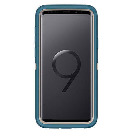 OtterBox Defender Case for Samsung Galaxy S9 Plus - Big Sur Blue