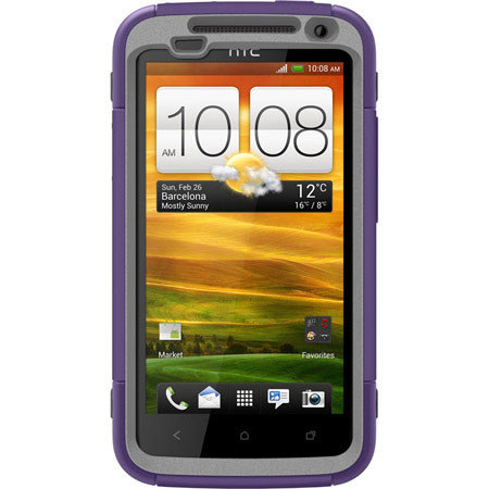 OtterBox Defender Case for HTC One X Smartphones, Orchid