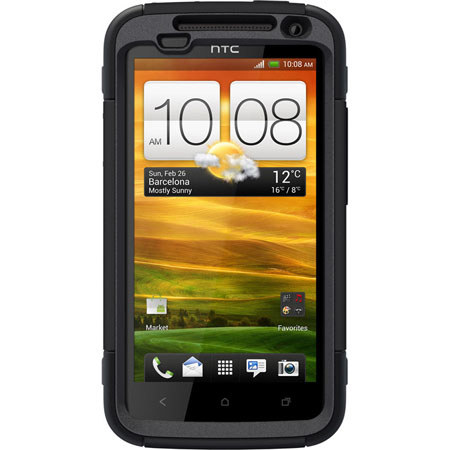 OtterBox Defender Case for HTC One X Smartphone, Black