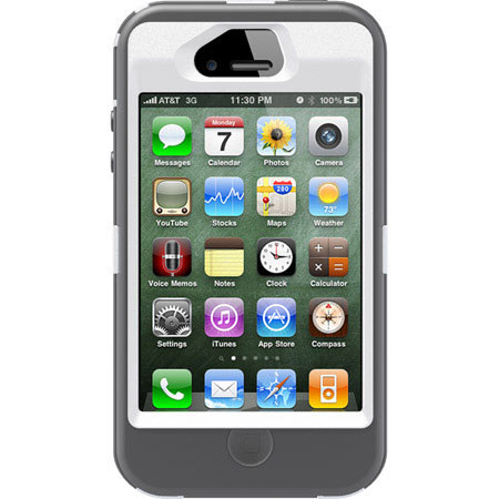 OtterBox Defender Case for iPhone 4S - Peony Pink Plastic