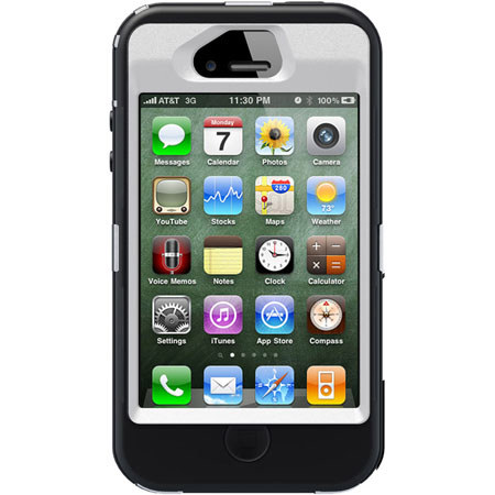 OtterBox Defender Case for Apple iPhone 4S/4, White Desert Camo