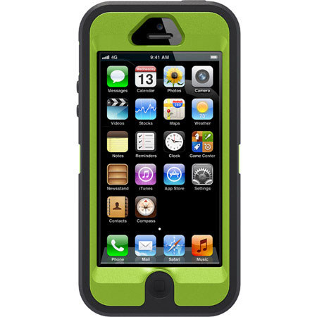 OtterBox Defender Case for iPhone 5 with Realtree Camo, Xtra Green