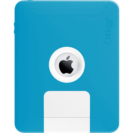 OtterBox Defender Case for Apple iPad, White / Blue