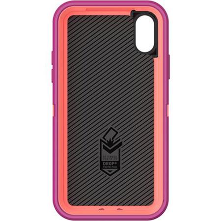 OtterBox Defender Case for iPhone X - Coral Dot
