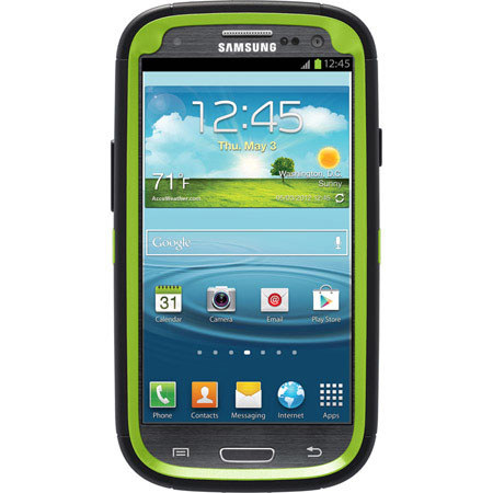 OtterBox Defender Case with Realtree Camo for Samsung Galaxy S3, Xtra Green