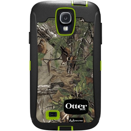 Otterbox Defender Case for Samsung Galaxy S4, RealTree Xtra Glow Green/Black