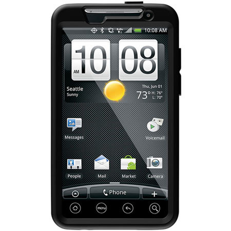 OtterBox Impact Series Case for HTC Evo , Black