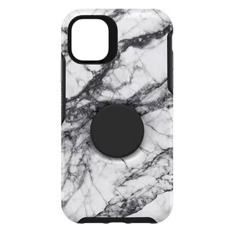 OtterBox Otter + Pop Symmetry Case for iPhone 11, White Marble