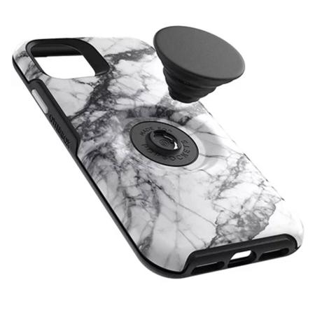 OtterBox Otter + Pop Symmetry Case for iPhone 11, White Marble