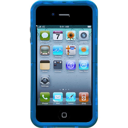 OtterBox Reflex Case for Apple iPhone 4/4S, Glacier Blue Transparent
