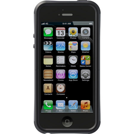 OtterBox Reflex Case for iPhone 5, Coal