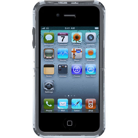 OtterBox Reflex Case for Apple iPhone 4/4S, Clear Translucent