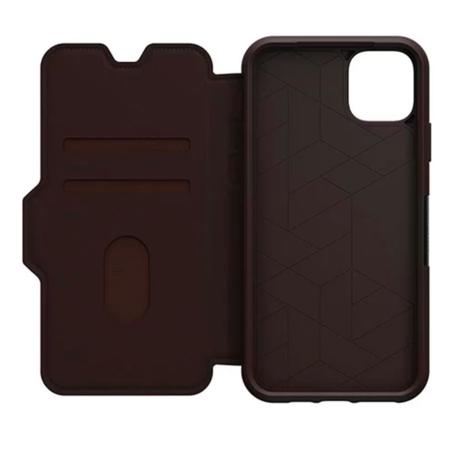 OtterBox Strada Folio Case for Apple iPhone 11 Pro Max, Espresso Brown
