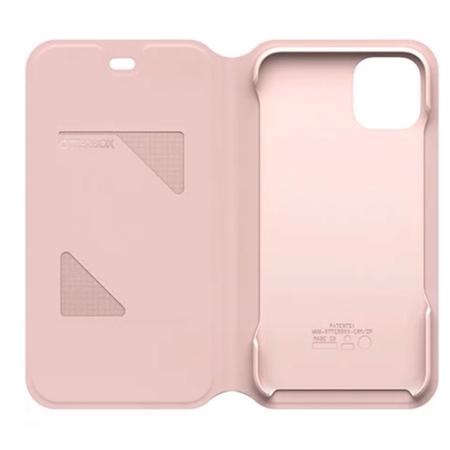 OtterBox Strada Via Folio Case for iPhone 11 Pro Max, Pink Shimmer (Rose Gold)