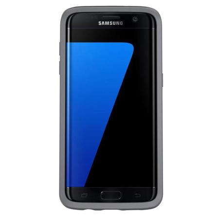 OtterBox Symmetry Series Clear Case for Galaxy S7 Edge, Clear/Gray Crystal