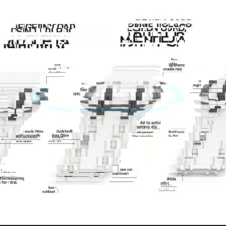 OtterBox Venture Cooler 25 Quart, Hand Carry, Trail Blazer 77-57755