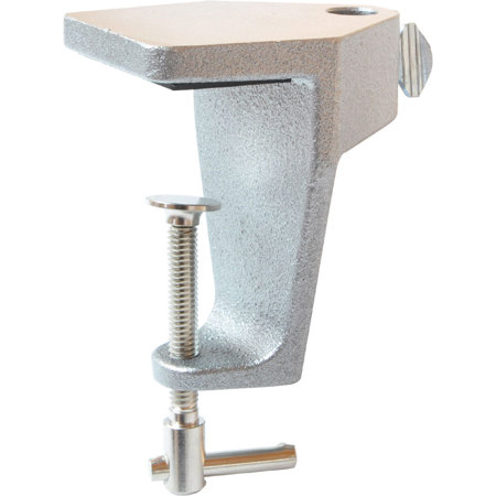 O.C. White Cast Iron Table Edge Clamp for ProBoom Ultima Gen2 ULP Mic Arms,White