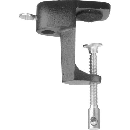 O.C. White Cast Iron Table Edge Clamp for ProBoom Elite & Junior Mic Booms,Black