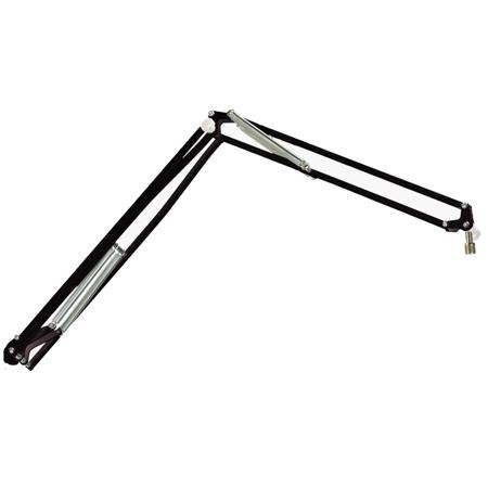 O.C. White ProBoom Junior Lightweight Podcast Mic Arm with Table Clamp, Black