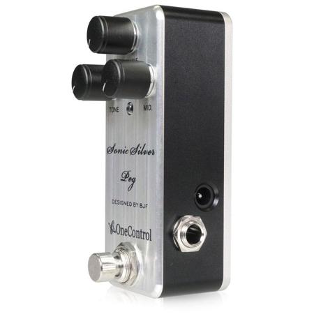 One Control BJF Series FX Sonic Silver Peg Bass Pre-Amp, Amp-In-A-Box