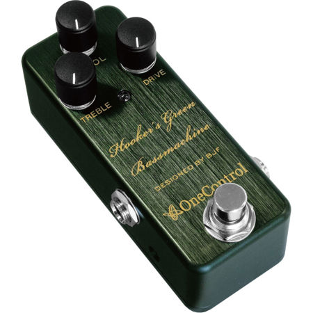 One Control BJF Series FX Hooker's Green Bass Machine Bass Preamp