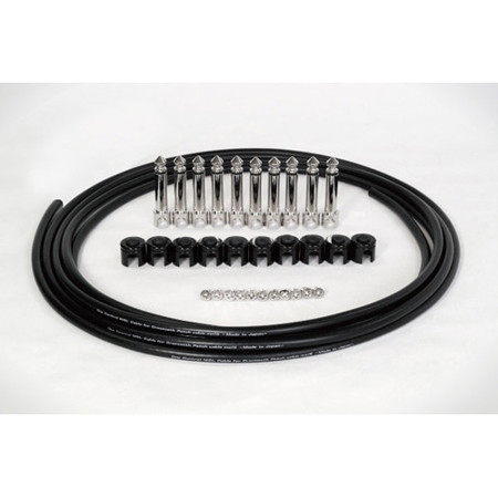 One Control CrocTeeth Solderless Patch Cable Kit for Pedalboards
