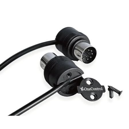 One Control 50cm (19.68") Right Angled MIDI Cable