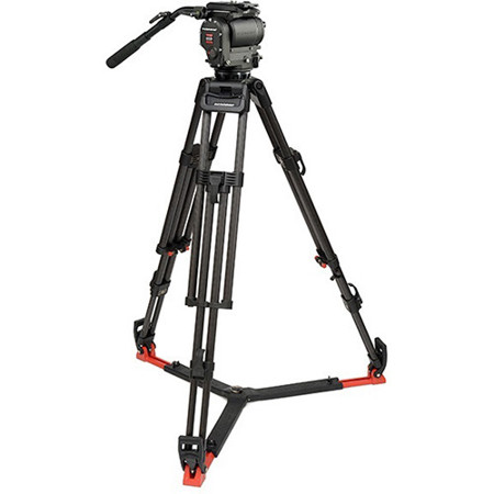 OConnor Ultimate 1030DS Fluid Head & 30L CF Tripod with Floor Spreader & Case