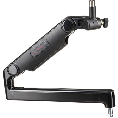 O.C. White ProBoom Ultima Gen2 ULP Adjustable Mic Boom, 12" Horizontal Arm,Black