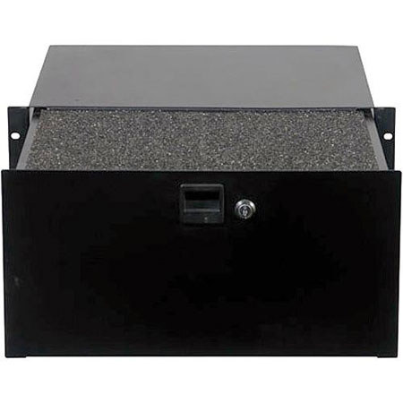 Odysseyy ADFRD05 5RU Locking Rack Drawer w/Diced Foam Interior