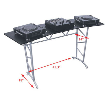 Odysseyy ATT2 Folding DJ Truss Table w/Angle Adjustable Sides ATT2