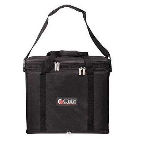 Odyssey Innovative Designs 3U Space Bag Style Rack Case with Removable Inner Rack, 16" Rackable Depth