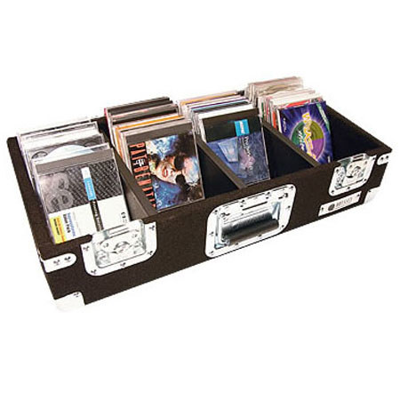 Odyssey Innovative Designs Odyssey CCD300P Carpeted CD Case, 5.00x5.50"