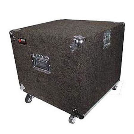 Odysseyy CRP10W Carpeted Rack Case w/Built-in Wheels, 10U