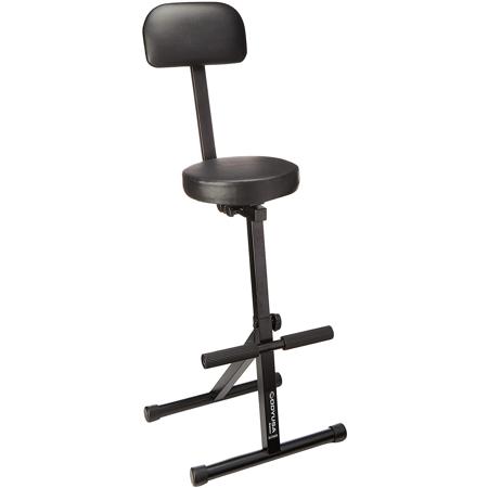 Odyssey Innovative Designs Height Adjustable DJ Chair, Upto 300 lbs Load Capacity