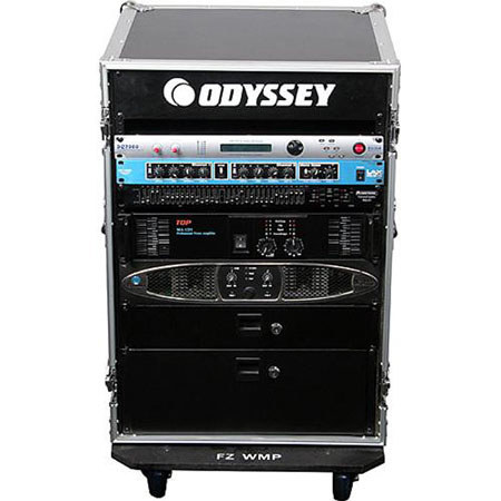 Odyssey Innovative Designs Odyssey Flight Ready Econo AMP Case with Wheels