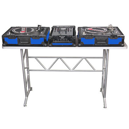 Odysseyy Flight Ready Desgnr Series 10" DJ Mixer Case, Black & Blue