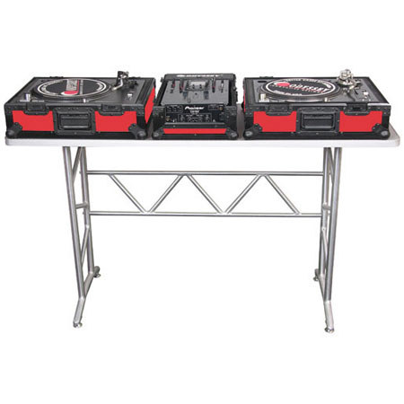 Odysseyy Flight Ready Desgnr Series 10" DJ Mixer Case, Black & Red