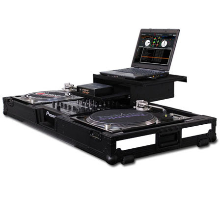 Odyssey Flight FX3 3 LED Panel Glide Style DJ Mixer Case