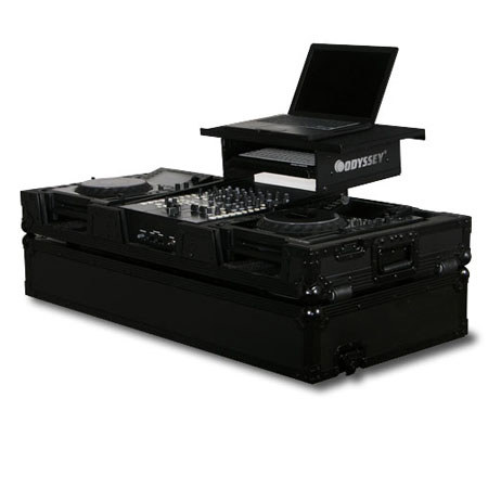 Odyssey Flight FX Series FFXGS12CDJWBL Glide Style CD/Digital DJ Coffin
