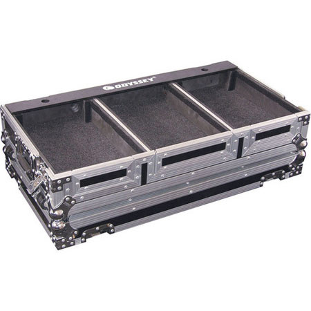 Odysseyy Flight Zone DJ Medium Format CD Coffin Case w/Wheels