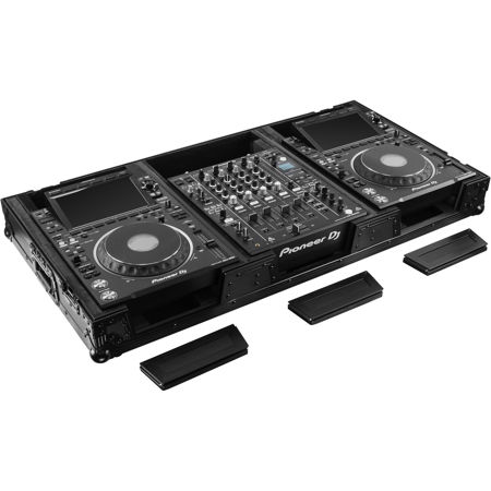 Odyssey Innovative Designs Extra Deep Coffin Case for 12" DJ Mixer, All Black
