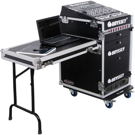 Odysseyy FZ1316WDLX Flight Zone ATA DLX Combo Rack Case w/Wheels