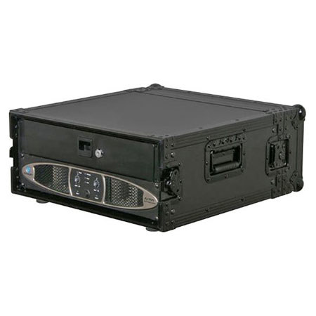 Odyssey Innovative Designs Odyssey Black Label 4 Spaces ATA Amp Rack