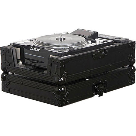 Odyssey Black Label ATA Flight Case for a Medium Format CD Player
