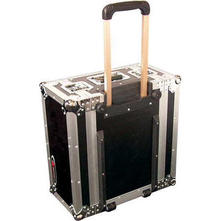 Odysseyy Flight Zone Rolling Shallow Four Space Special Effects Rack Case