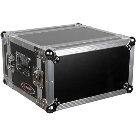 Odyssey Innovative Designs Flight Zone Shallow Six Space Special Effects Rack Case